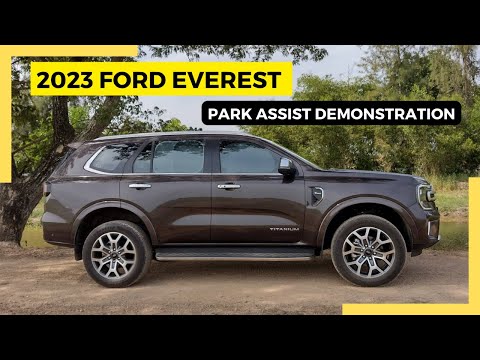 Park Assist 2023 Ford Everest Titanium+