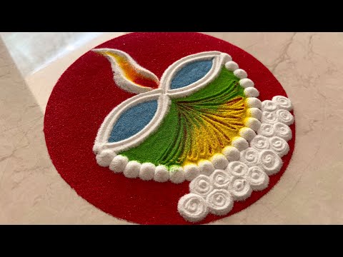 देव दीपावली 🙏🏻🌺 special diya rangoli/ dev diwali rangoli/ dev deepawali rangoli/ diya rangoli