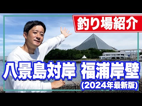 【八景島対岸/福浦岸壁】金沢水際線緑地と名を変え家族向け釣り場に！