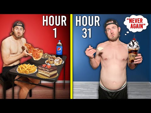 I Gained 31 POUNDS in 31 HOURS!