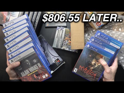 I Hate Money But Love Physical PS5 Games. | Game Collecting Pickups Ep. 15