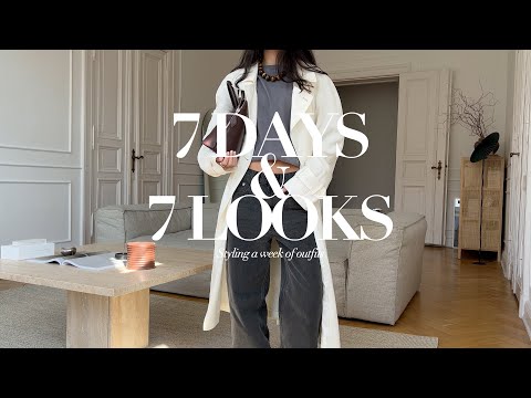 7 Days 7 Looks | A Week in Outfits | Spring Wardrobe | Spring Outfit Ideas 2023 | AD