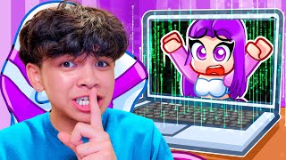 I Hacked Zoey’s Roblox Account in Real Life…