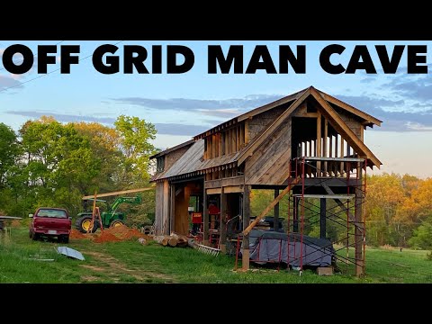 $2,000 HOUSE - SLIDING DOOR BUILD - Ep. 22 - Man Cave