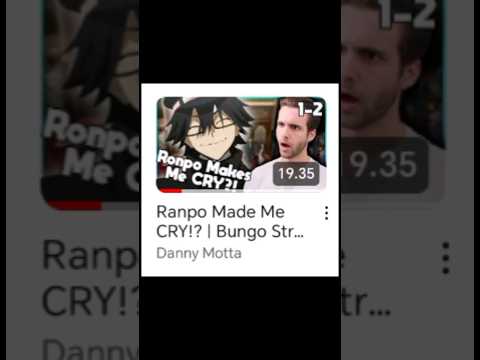 @DannyMotta can't stop predicting the future.. #bsd #bungostraydogs #reaction #dannymotta