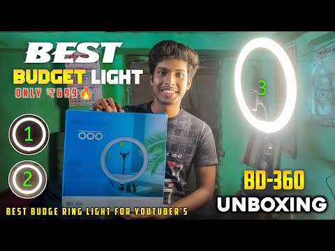 Affordable Ring Light Under 700  Unboxing & Review | Budget Friendly Ring Light for Creators 🔥🔥