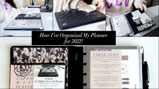 How I've Organized My Planner for 2022