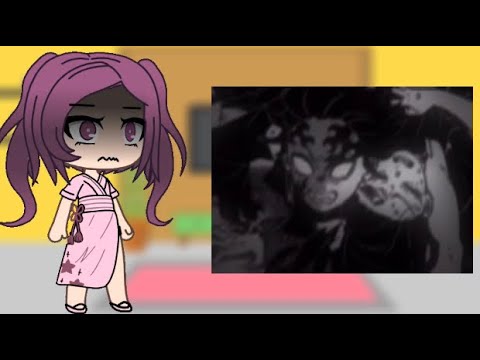 Nezuko and tanjiro bullies react to them! | part 1/? | look at des | Choinky plays |