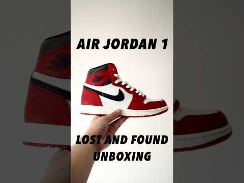 Jordan 1 Chicago Lost and Found Unboxing | Vintage Edit