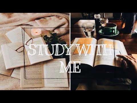 STUDY WITH ME 📖|DAILY STUDY ROUTINE ✨|relaxing study vlog by my lifestyle