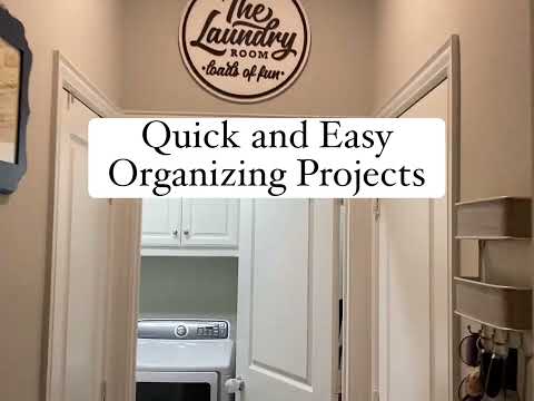 ✨Quick and Easy Organizing Projects✨