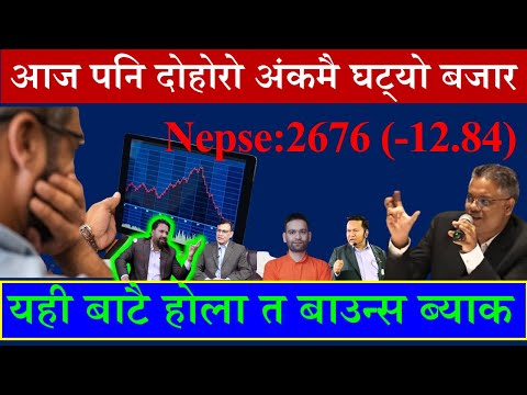 🟩#Nepse🟩 घटेको घट्यै गर्छ त हजुर । अव के होला ? @fincotech #badrigautam