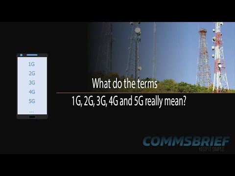 1G, 2G, 3G, 4G and 5G in 8 Minutes