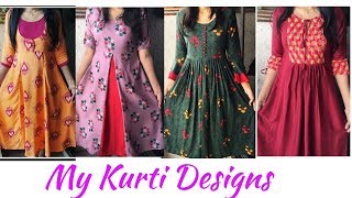 My Kurti Designs| 35 Beautiful kurtis Collection | kurti designs