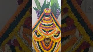 satyanarayana puja Mantap Decoration | Hindu God Vishnu| #vishnu #vishnu #worship #hindu #vishupriya