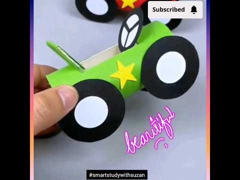 Amazing Car craft ideas 🚗💡|brain booster activity 🥳🎉#shorts #short #viral #trending