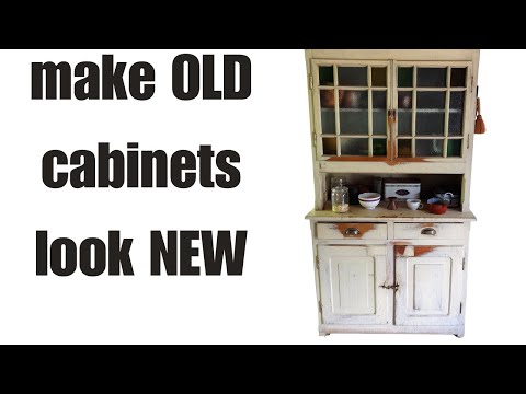 How I made Old laminate cabinets look NEW