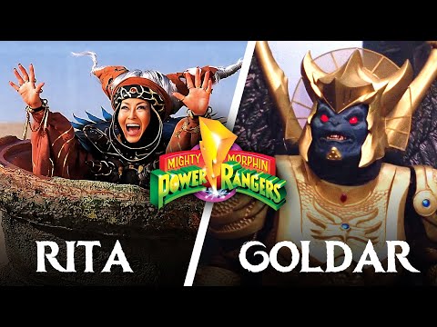 Power Rangers Rita and Goldar the full story