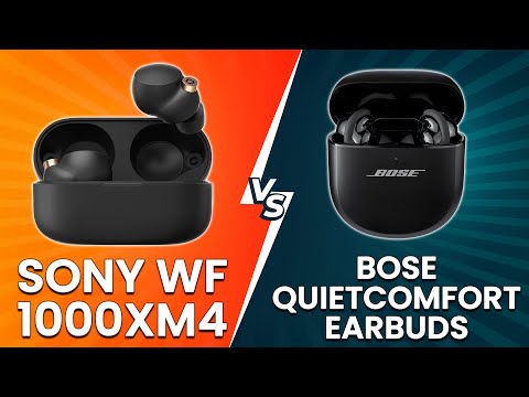 Sony WF 1000XM4 vs Bose QuietComfort Earbuds - Earbuds Comparison! (Which One Is The Better Option?)