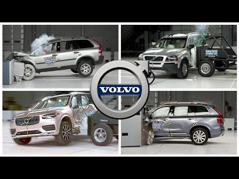 Volvo xc90 crash test comparison (2003-Present)