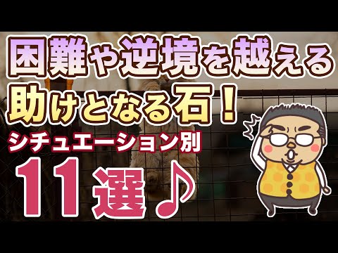 困難や逆境を乗り越える助けとなる石１１選！シチュエーション別にご紹介します♪