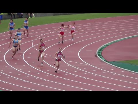 【2021青森県選手権】 女子4×100mR決勝1組目