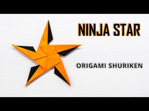 Create Stunning Origami Shuriken with This Step-by-Step Tutorial!