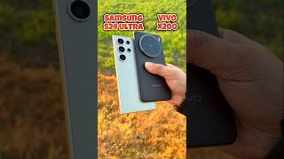 Vivo X200 vs Samsung Galaxy S24 Ultra Comparison #vivox200 #s24ultra #trending #shotrs