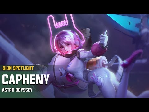 Astro Odyssey Capheny Skin Spotlight | Arena of Valor - TiMi Studios