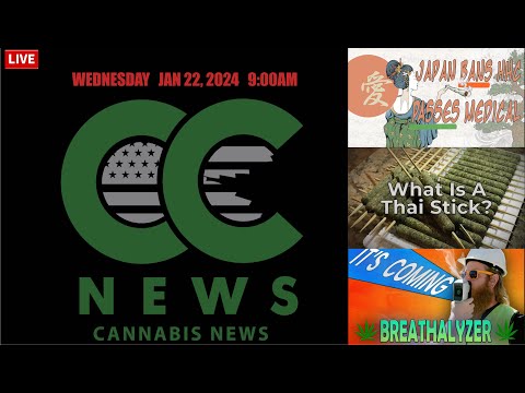 Cannabis News Update – Japan Legalizing Cannabis, What are Thai Sticks, and Hound Labs Breathalyzer!