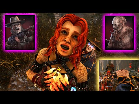 Dead By Daylight 2v8 Deathslinger & Trapper Gameplay