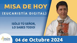 Misa de Hoy |  Padre Carlos Yepes | Viernes 04 Octubre 2024 l Eucaristía Digital | Fe | Dios