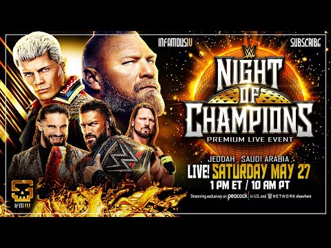 WWE Night of Champions 2023 - Official Theme Song 🎵 IFM IV