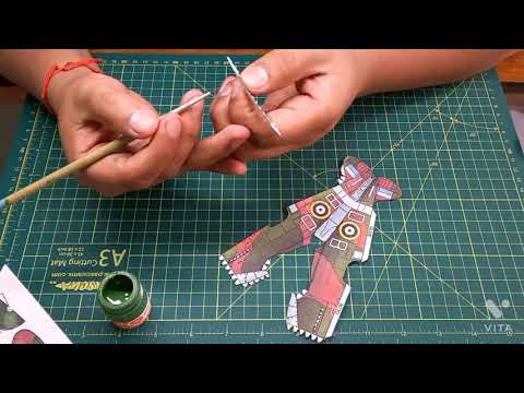 Supermarine Spitfire Papercraft  pt. 1