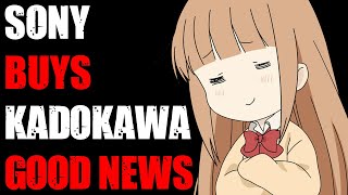 Sony Officially Buys Kadokawa, But Its Good News