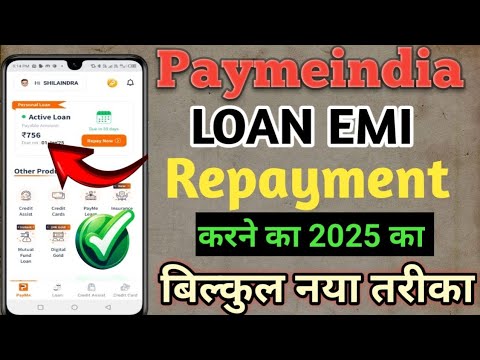 Payme India Loan EMI REPAYMENT Kaise Kare// How to Repayment Payme India Loan EMI 2025 New Trick