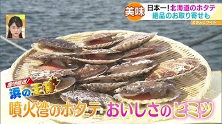 産地直送！浜の王様〜噴火湾のホタテ【どさんこワイド179】2021.06.10放送