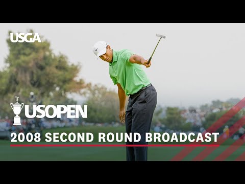 2008 U.S. Open (Round 2): Tiger and Rocco Neck-and-Neck Heading Into Moving Day | Full Broadcast