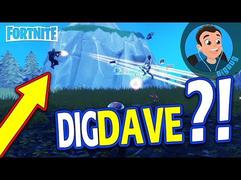 The Fortnite Legend of DigDAVE is born! Fortnite Battle Royale by Epic Games with My Brother Dave!!