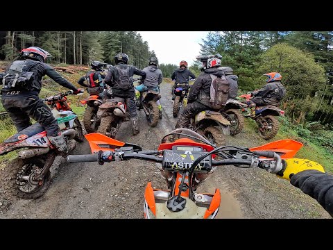 Riding With The BEST Motocross Riders I Know (On An Enduro Ride)