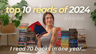 I read 70 books in 2024, here are my TOP TEN📚⭐️