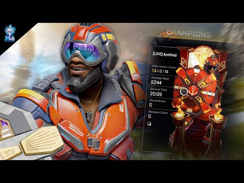 NEW CASTLE Is Actually GOOD! Apex Legends Season 17 5000 Damage Gameplay