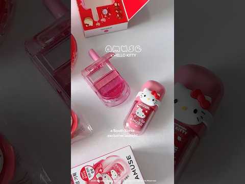 *limited edition* amuse x hello kitty phone lip kit 🎀❤️ #hellokitty #amuse #kbeauty