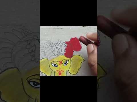 Genesh Chaturthi special Genesh painting | Genesh painting Genesh Chaturthi special #genesha