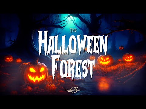 Cozy Halloween Forest 🎃 8 Hrs of Spooky Sounds for Halloween!