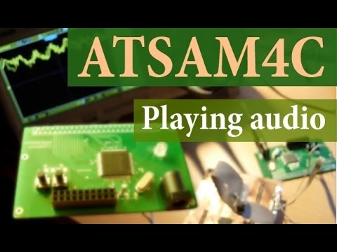 ATSAM4C: Playing audio with 8bit DAC