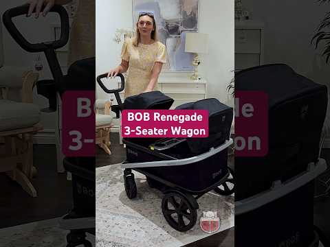 BOB Renegade 3-Seater Wagon #babygear #strollerwagon