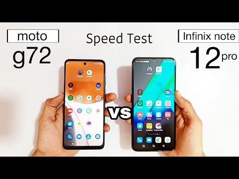 moto g72 vs Infinix note 12 pro Speed Test & Comparison | Unbelievable Test 🔥