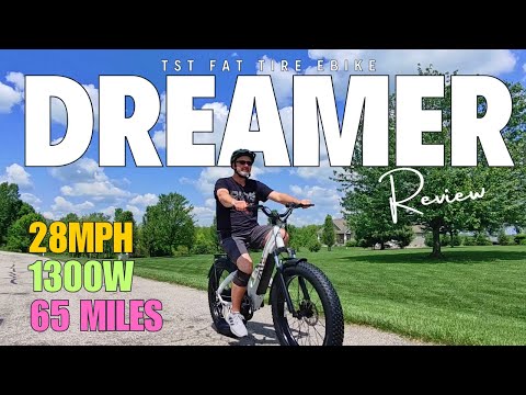 THIS RIDE IS A DREAM! TST DREAMER STEP THRU FAT TIRE EBIKE REVIEW