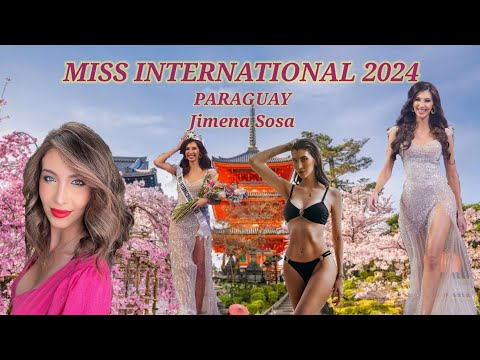 Miss International Paraguay 2024 Jimena Sosa #MissInternational2024